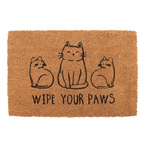 Natural Wipe Your Paws Cat Doormat