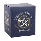 Solstice Wreath Smoky Amber & Vanilla Candle