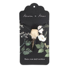 Resin Crow Skull Necklace