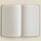 Dark Blue Velvet Notebook - 80 pages - Stay Wild Moon Child